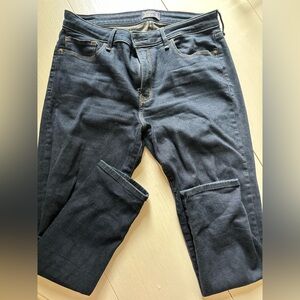 Abercrombie & Fitch Low rise ankle jeans